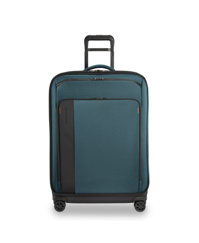 Briggs & Riley Zdx Large Expandable Spinner Suitcase 73.7cm In Ocean