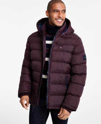 Tommy Hilfiger Men's Quilted Puffer Jacket, Created For Macy's In Port