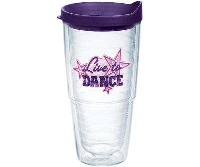 Tervis Tumbler Tervis Live To Dance Made In Usa Double Walled Insulated Tumbler Travel Cup Keeps Drinks Cold & Hot, In Open Miscellaneous