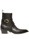 Bally Varen Pointed-toe Boots In Black