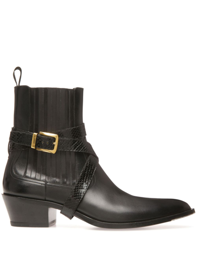 Bally Varen Pointed-toe Boots In Black
