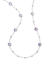 IPPOLITA STERLING SILVER BALL AND STONE AMETHYST NECKLACE