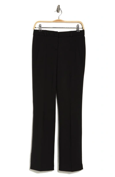 Amanda & Chelsea Ari Wide Leg Ponte Pants In Black