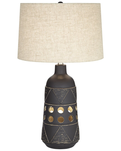 Pacific Coast Lighting Kiowa Ceramic Table Lamp In White