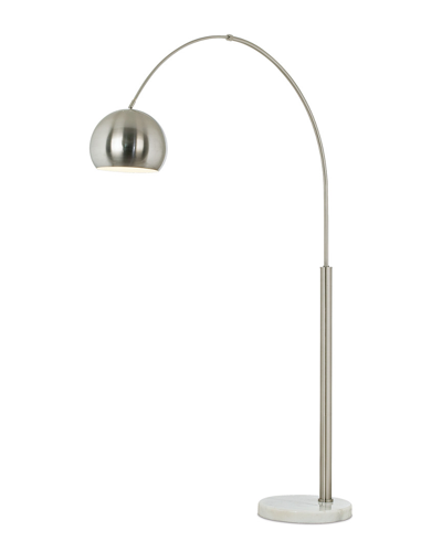 Pacific Coast Basque Floor Arc Lamp-nickel Floor Lamp