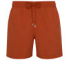Vilebrequin Swimming Trunk In Red Tea