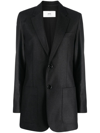 AMI ALEXANDRE MATTIUSSI SINGLE-BREASTED WOOL BLAZER