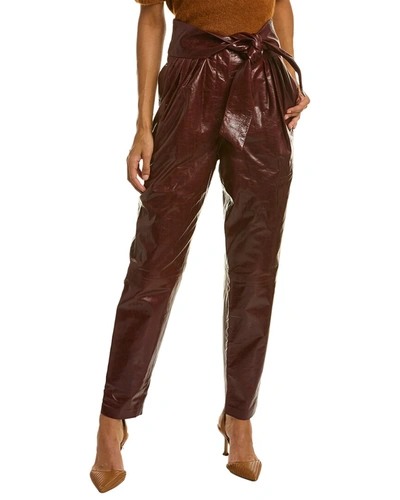Iro Salil Trousers In Red