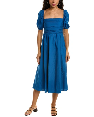opt midi dress O.P.T Aksoy Midi Dress - Green Floral - 50% Off