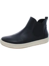 Ecco Womens Leather Ankle Chelsea Boots In Black