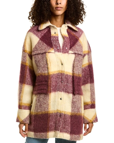 IRO PAJE MOHAIR & ALPACA-BLEND COAT