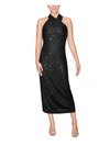 RACHEL RACHEL ROY WOMENS SEQUINED MIDI COCKTAIL AND PARTY DRESS