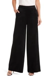 Kobi Halperin Hunter High-rise Wide-leg Corduroy Pants In Black
