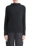 Vince Cashmere Sweater In Heather Charcoal