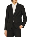 SANDRO ALPHA WOOL-BLEND SUIT JACKET