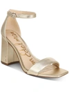 Sam Edelman Daniella Ankle Strap Sandal In Gold