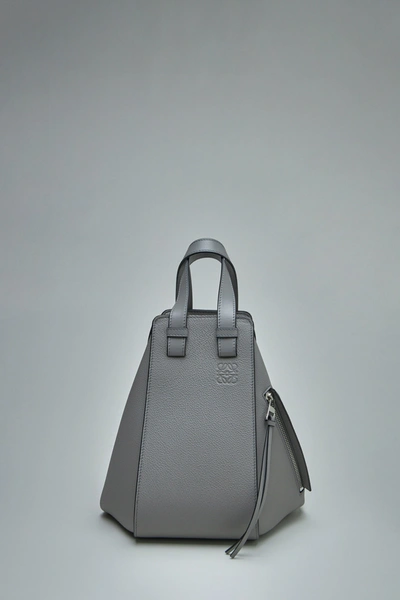 Loewe Hammock Small Bag In Grey