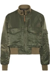 NILI LOTAN McGuire satin-twill bomber jacket