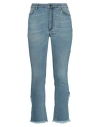 # 7.24 Woman Jeans Blue Size 30 Cotton, Elastane In Blue