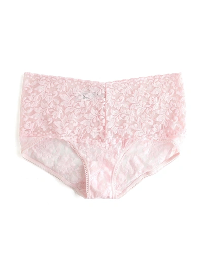 Hanky Panky Retro Lace V-kini Bliss Pink