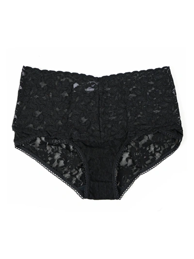 Hanky Panky Retro Lace V-kini Black