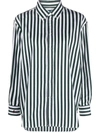 Polo Ralph Lauren Striped Cotton Shirt In White