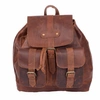 MAHI Leather Leather Nomad Backpack In Vintage Brown