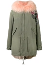 MR & MRS ITALY ROSES PRINT MID PARKA,PM329SEC5912147708