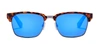 Hawkers Classic Valmont Hcva22cltp Cltp Clubmaster Polarized Sunglasses In Blue