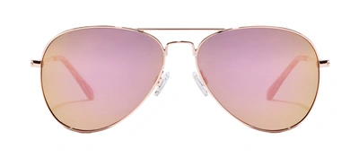 Hawkers Hawk Hhaw22kkmp Kkmp Aviator Polarized Sunglasses In Pink