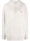 Autry Woman Sweatshirt Light Grey Size S Cotton In Nude &amp; Neutrals