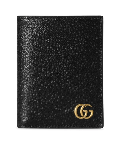 Gucci Gg Marmont Wallet In Black