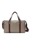 Gucci Logo Duffle Bag In Nude & Neutrals
