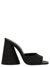 Attico Luz 105mm Glitter-embellished Sandals