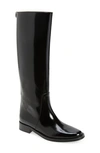 SAINT LAURENT HUNT KNEE HIGH BOOT