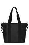 Rains Waterproof Tote Bag In Black