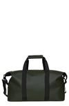 Rains Hilo Waterproof Weekend Bag In Green