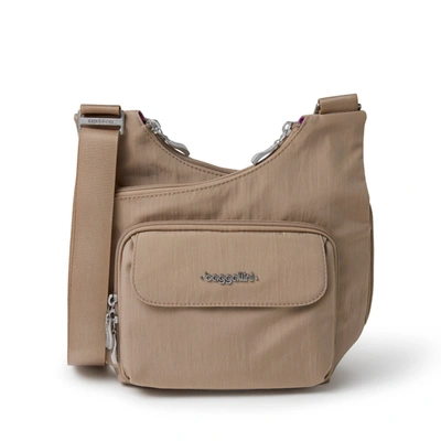 Baggallini Criss Cross Bag In Brown