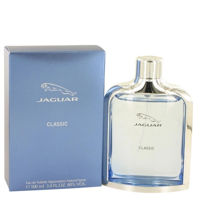 Jaguar Classic Eau De Toilette Spray For Men, 3.4 oz