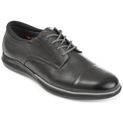 Thomas & Vine Felton Cap Toe Derby In Grey