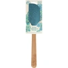Talisman Designs Laser Etched Beechwood Large Silicone Spatula, Succulent Collection, Set Of 1 In Blue
