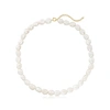 Ross-simons 6-9mm Cultured Baroque Pearl Choker Necklace With 14kt Yellow Gold In Gold