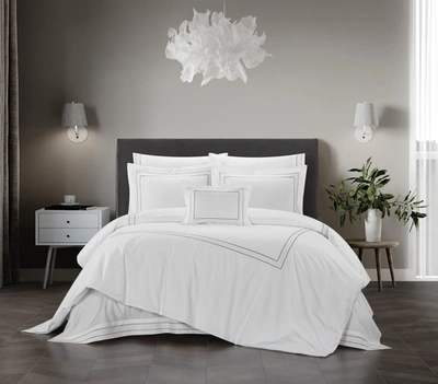 Chic Home Milanka 4-piece Comforter Set In Beige