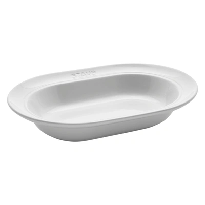 Staub Ceramic Dinnerware 10-inch Oval Serving Dish