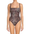 Johnny Was Vivianne Bandeau One Piece In Multi In Beige