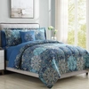 MODERN THREADS 8-PIECE PRINTED REVERSIBLE COMPLETE BED SET GRANADA