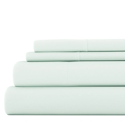 Ienjoy Home Pastel Colors Sheet Set Ultra Soft Microfiber Bedding, Twin - Mint In Green