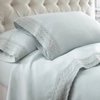 MODERN THREADS 4-PIECE CHOCHET LACE MICROFIBER SHEET SET