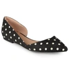 Journee Collection Women's Cortni Pointed Toe D'orsay Flats In Multi