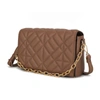 Mkf Collection By Mia K Ursula Crossbody Handbag For Women's In Brown